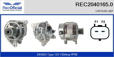 Alternador Jeep CHEROKEE · Jeep GRAND CHEROKEE II