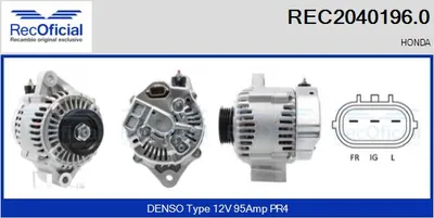 Alternador Honda CR-V I