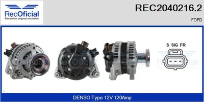 Alternador Ford FOCUS C-MAX · Ford FOCUS II · Ford FOCUS II Turnier