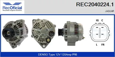 Alternador Jaguar X-TYPE I