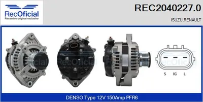 Alternador Renault VEL SATIS · Renault ESPACE IV