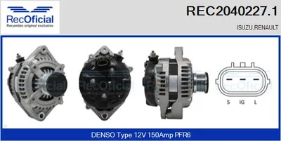 Alternador Renault VEL SATIS · Renault ESPACE IV