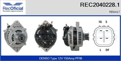 Alternador Renault ESPACE IV