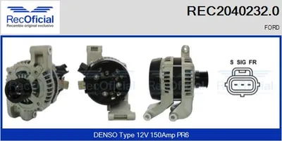 Alternador Ford FOCUS C-MAX · Ford FOCUS II · Ford FOCUS II Turnier