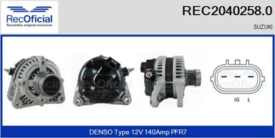 Alternador Suzuki GRAND VITARA II