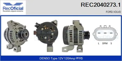 Alternador Volvo S40 II · Volvo V50 · Ford FOCUS II