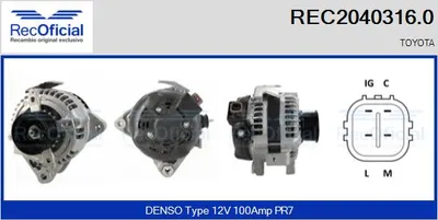 Alternador Toyota RAV 4 III