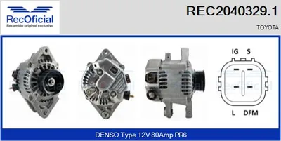 Alternador Toyota YARIS