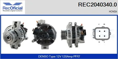 Alternador Honda ACCORD VIII · Honda ACCORD VIII Estate