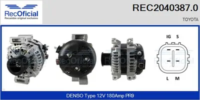 Alternador Toyota LAND CRUISER 200