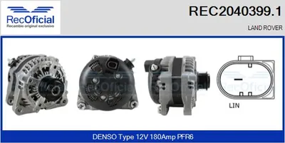 Alternador Land Rover RANGE ROVER EVOQUE
