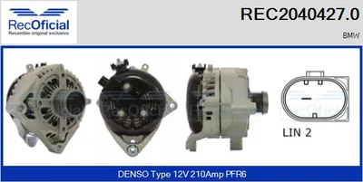 Alternador Bmw Z4 Roadster · Bmw X1 · Bmw 5