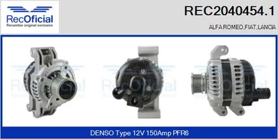 Alternador Alfa Romeo GIULIETTA