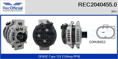 Alternador Bmw X5 · Bmw X6 · Bmw 5 Gran Turismo