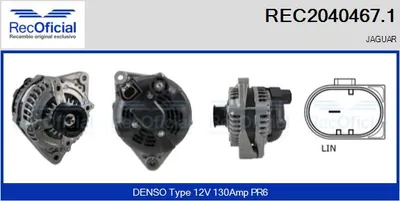Alternador Jaguar XF I