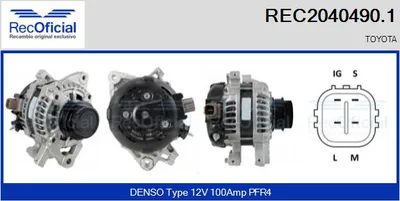 Alternador Toyota AURIS · Toyota AURIS Estate
