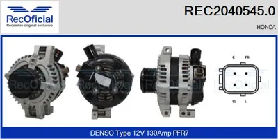 Alternador Honda CR-V III