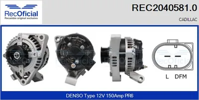 Alternador Cadillac CTS · Cadillac SRX