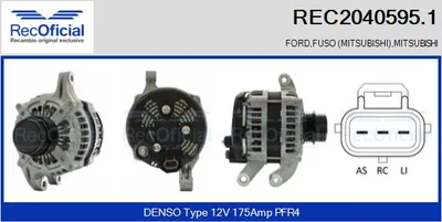 Alternador Ford MONDEO V Turnier · Ford MONDEO V Hatchback · Ford MONDEO V Saloon