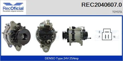 Alternador Toyota LAND CRUISER · Toyota LAND CRUISER Pickup