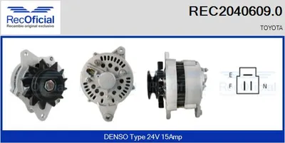 Alternador Toyota LAND CRUISER · Toyota LAND CRUISER Pickup