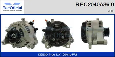 Alternador Jeep WRANGLER III