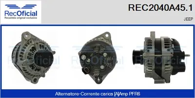 Alternador Jeep COMPASS