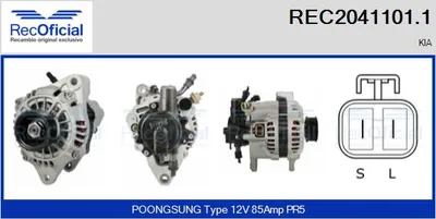 Alternador Kia CARNIVAL I