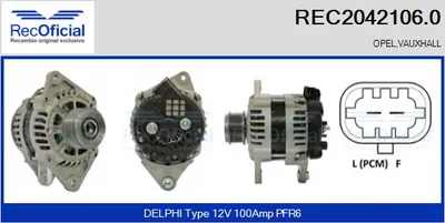 Alternador Opel ASTRA J · Opel ASTRA J Sports Tourer · Opel ASTRA J GTC