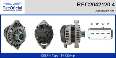 Alternador Chevrolet EPICA