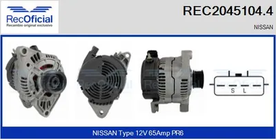 Alternador Nissan MICRA II