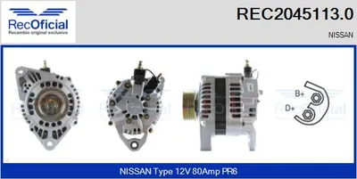 Alternador Nissan PRIMERA · Nissan PRIMERA Hatchback · Nissan PRIMERA Traveller