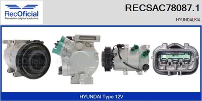 Compresor, aire acondicionado Hyundai ix35 · Kia SPORTAGE III