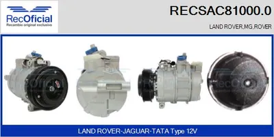 Compresor, aire acondicionado Rover 75 · Land Rover FREELANDER I · Rover 75 I Tourer