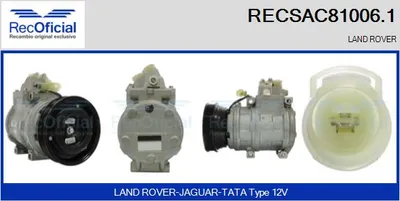 Compresor, aire acondicionado Land Rover FREELANDER I Soft Top · Land Rover FREELANDER I