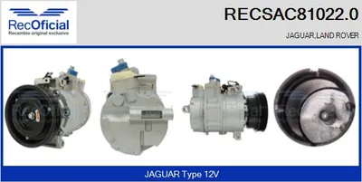 Compresor, aire acondicionado Land Rover FREELANDER I