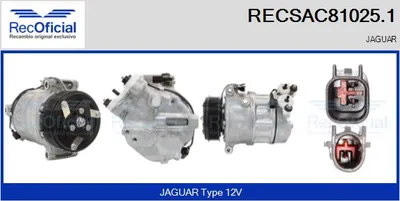Compresor, aire acondicionado Jaguar XF I · Jaguar XF SPORTBRAKE