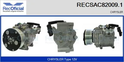 Compresor, aire acondicionado Chrysler VOYAGER / GRAND VOYAGER III · Chrysler STRATUS