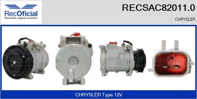 Compresor, aire acondicionado Chrysler VOYAGER IV