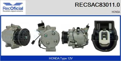 Compresor, aire acondicionado Honda CIVIC VIII Hatchback