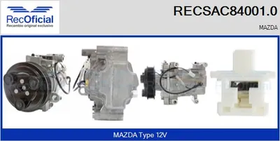 Compresor, aire acondicionado Mazda 3 · Mazda 5