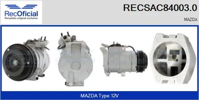 Compresor, aire acondicionado Mazda 5