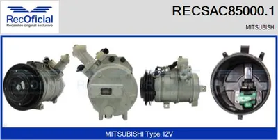 Compresor, aire acondicionado Mitsubishi PAJERO IV · Mitsubishi PAJERO IV Van