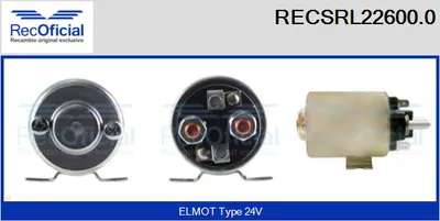 Relé, motor de arranque