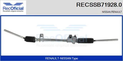 Engranaje de dirección Renault 11 · Renault 9