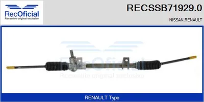 Engranaje de dirección Renault KANGOO · Renault KANGOO Express