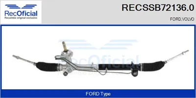 Engranaje de dirección Ford FIESTA V · Ford FIESTA V Van