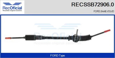 Engranaje de dirección Ford FIESTA I