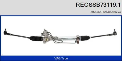 Engranaje de dirección Vw GOLF III Cabriolet · Vw GOLF III · Vw GOLF III Variant
