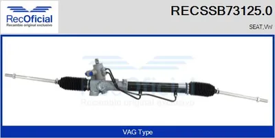 Engranaje de dirección Seat TOLEDO I · Vw GOLF II · Vw JETTA II